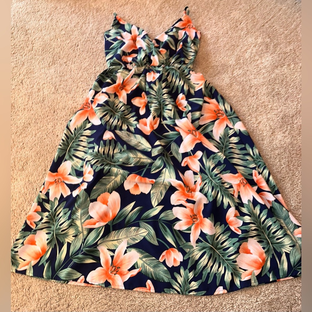 PATPAT Floral Sleeveless Dress. Size S